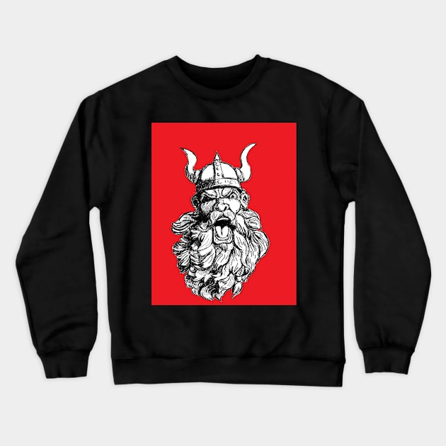 VIKING Crewneck Sweatshirt by LITTLE EYES DESIGNS